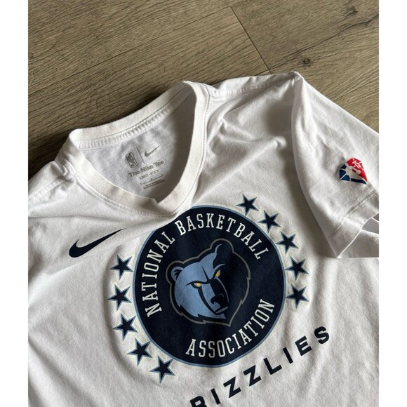 Set of two 2 Nike NBA Memphis Grizzlies Dri Fit T-shirt Men’s size Large - Picture 4 of 12